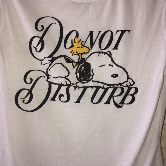 Snoopy Do Not Disturb Shirt - Picture 3 of 5